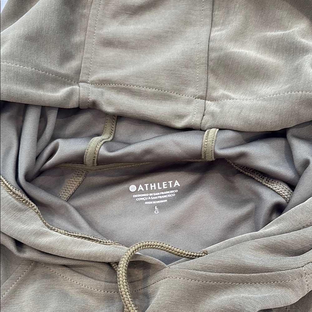 Athleta Olive Hoodie